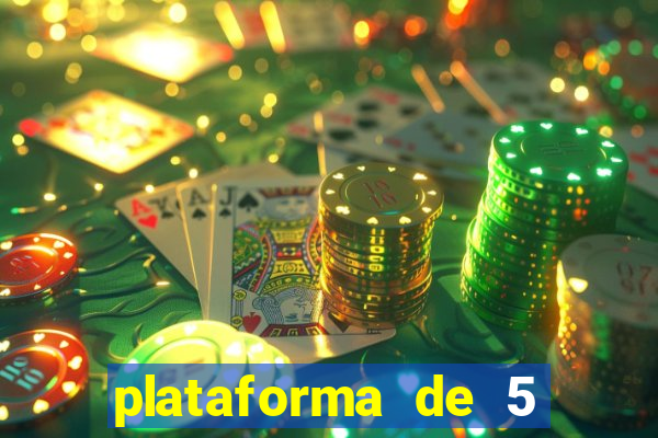 plataforma de 5 reais fortune tiger